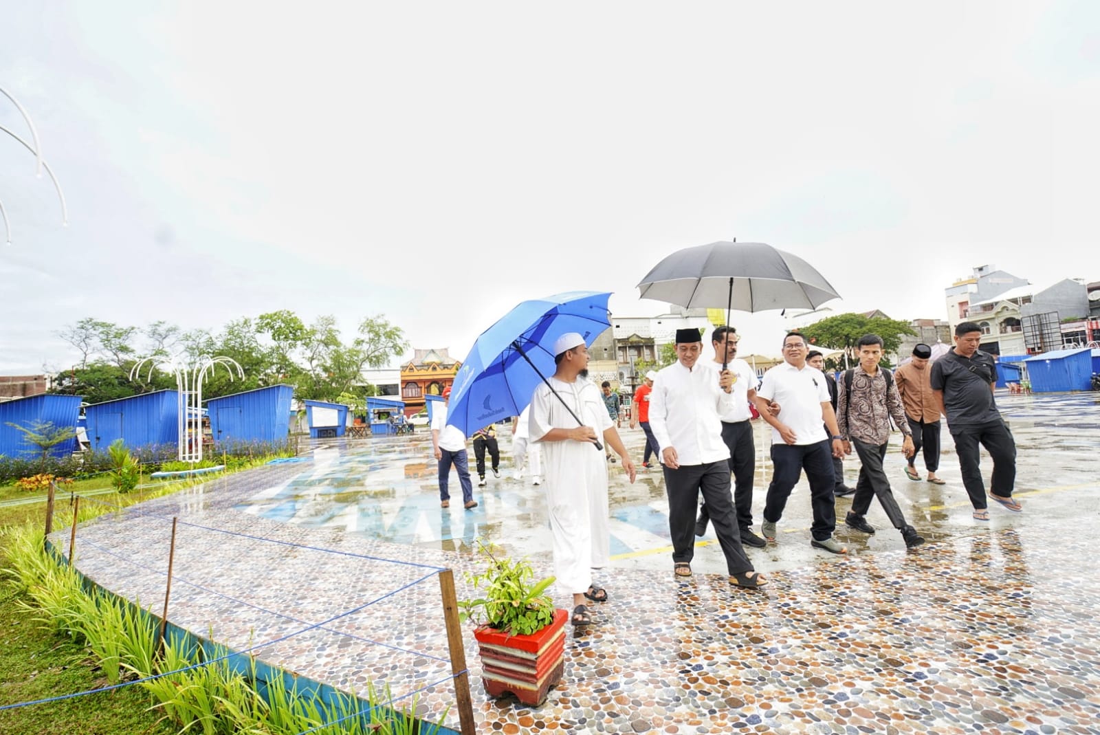 Kunker di Wajo, Andi Sudirman Awali Kegiatan di Taman Callaccu
